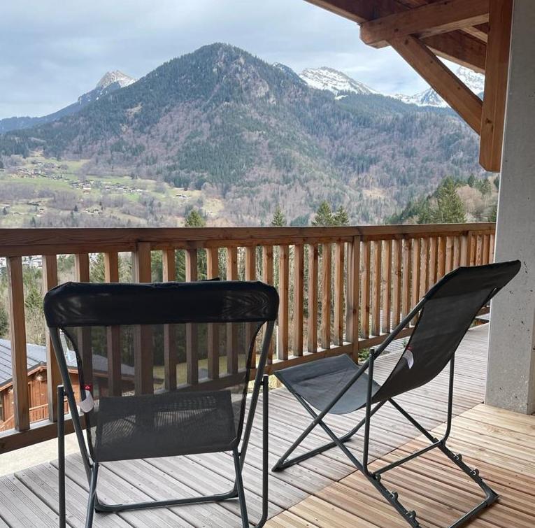 Magnifique Vue - Pistes 1 Min - Parking Possible A L'Exterieur De La Residence Saint-Jean-dʼAulps Εξωτερικό φωτογραφία
